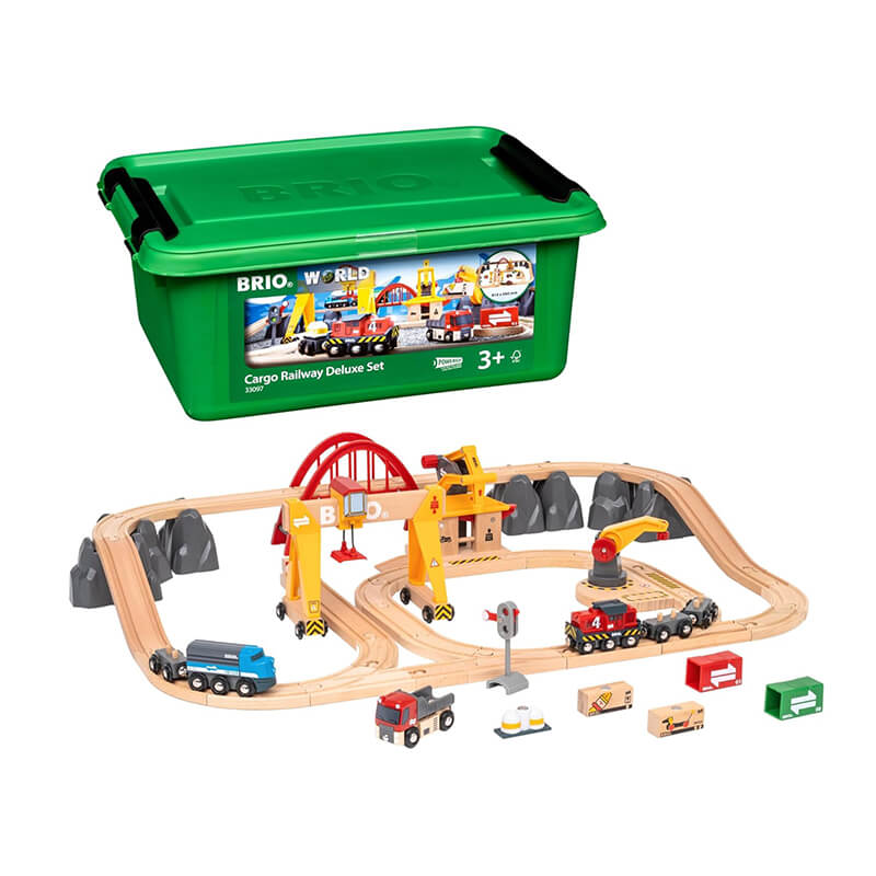 Brio World Cargo Railway Deluxe Set